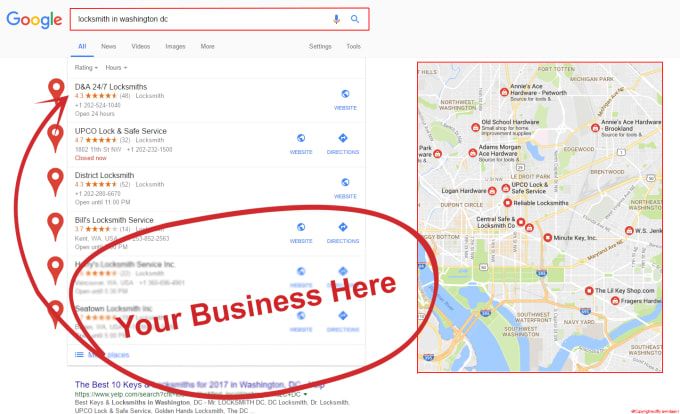 Google Maps with a business